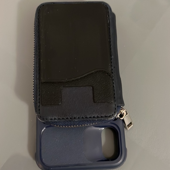 iPhone 11 Pro Max XS XR SE2020 Zipper Leather Wallet Case Card Holder Cover Used - Picture 14 of 15